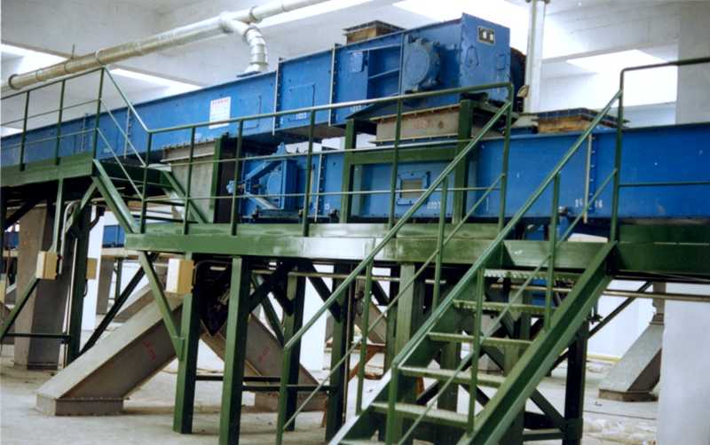 刮板機現(xiàn)場安裝圖片